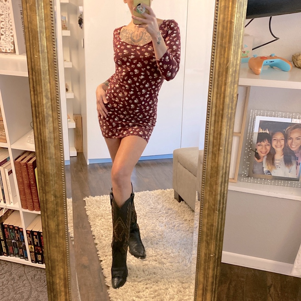 Floral Bodycon👀